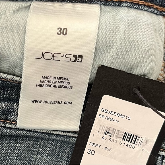 NEW Men’s Joe's The Slim Fit Distressed Jeans in Esteban size 30 - Picture 8 of 9